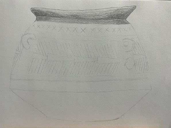 dessiner un vase