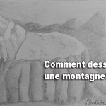 Comment dessiner une montagne aux crayons graphites